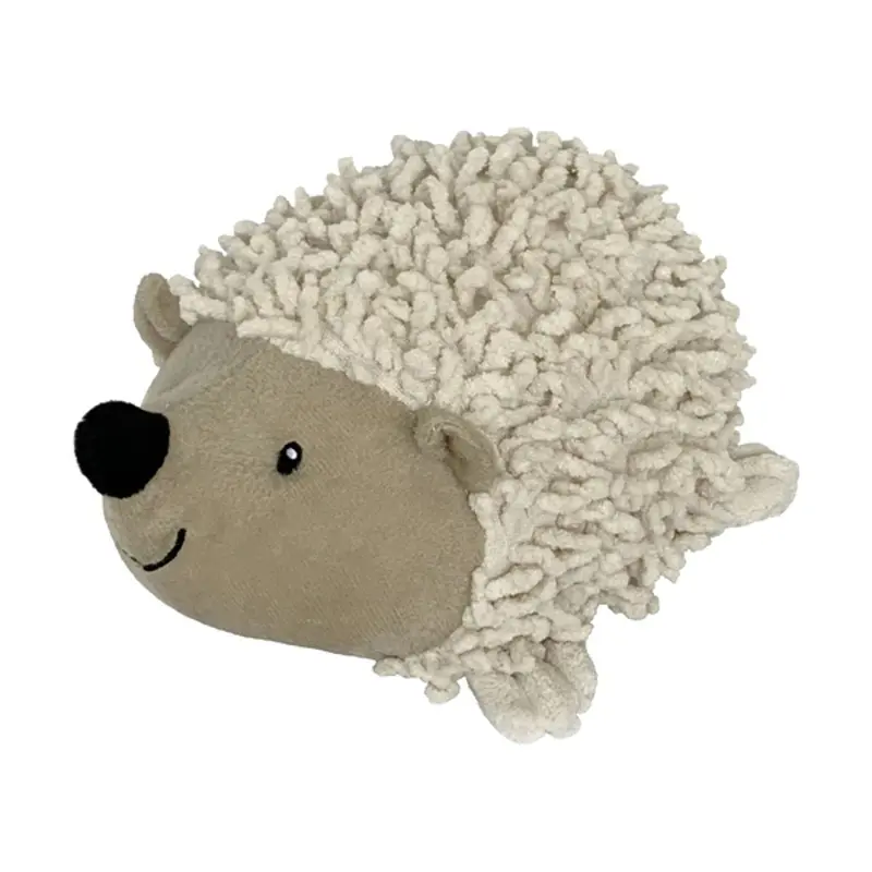 PetLou Natural Plush Dog Toy - Hedgehog