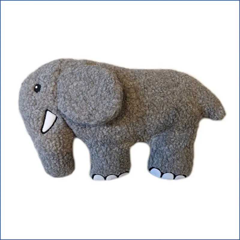 Dog Star Wildlife Fleece Plush Toy - Earl the Elephant