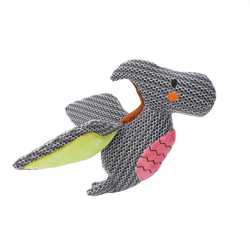 HugSmart Dinosaur Land Dura Guard Dog Toy - Pterosaur