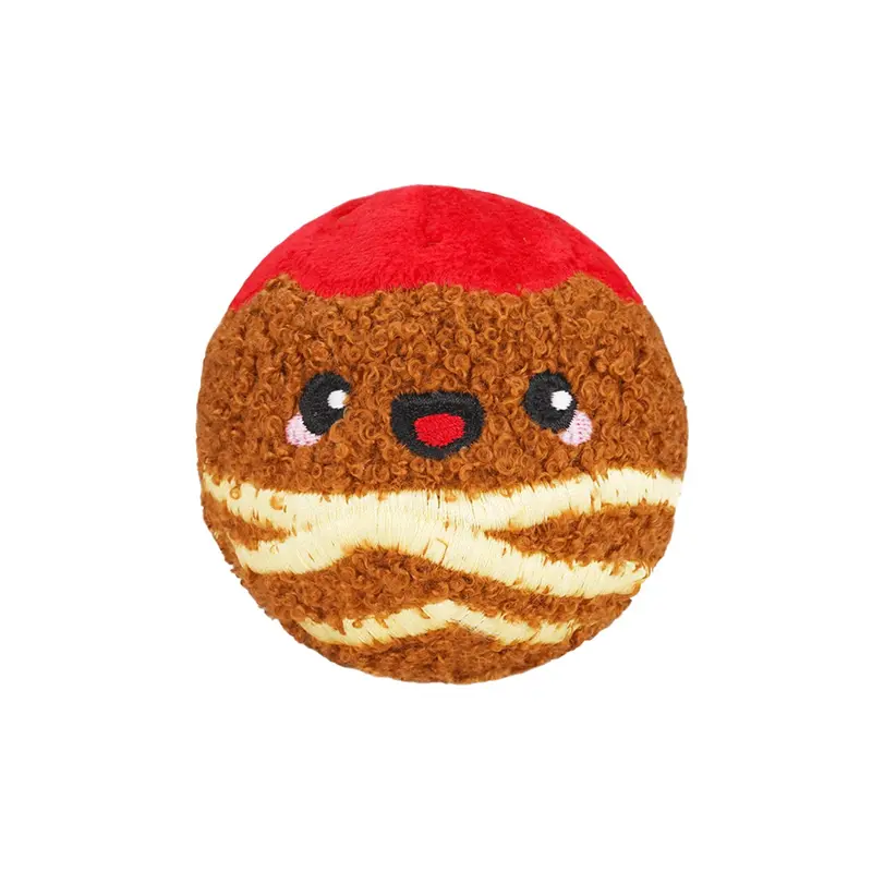 HugSmart Food Party Ball Dog Toy - Spaghetti Meatball
