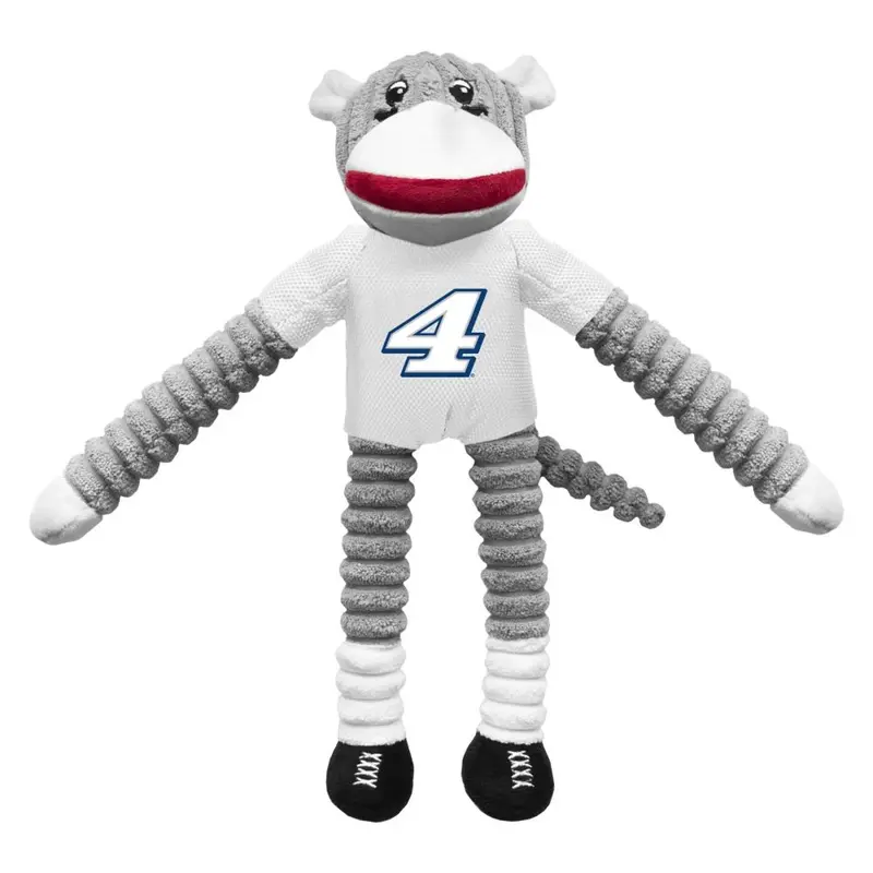 NASCAR Sock Monkey Dog Toy - Kevin Harvick