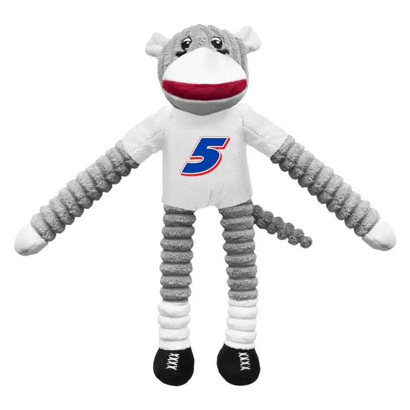 NASCAR Sock Monkey Dog Toy - Kyle Larson
