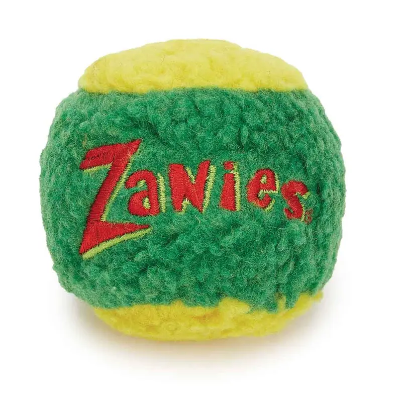 Zanies Shaggy Squeaker Ball Dog Toy