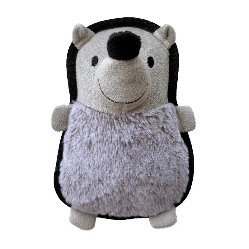 foufou Dog Heritage Fuzzy Tough Dog Toy - Hedgehog