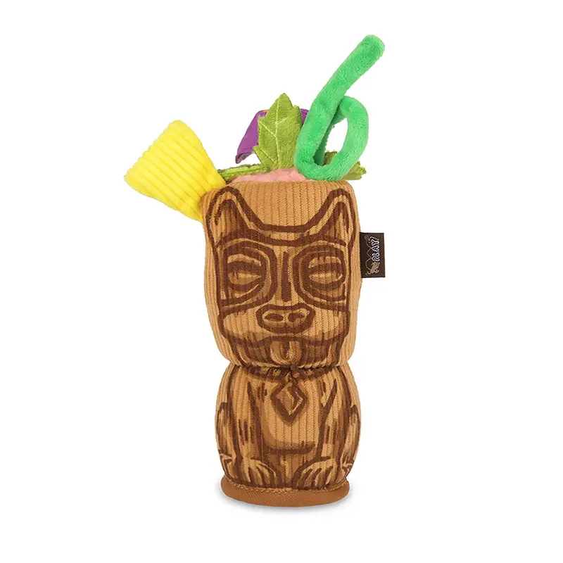 P.L.A.Y. Barktender Dog Toy - Tiki Mug