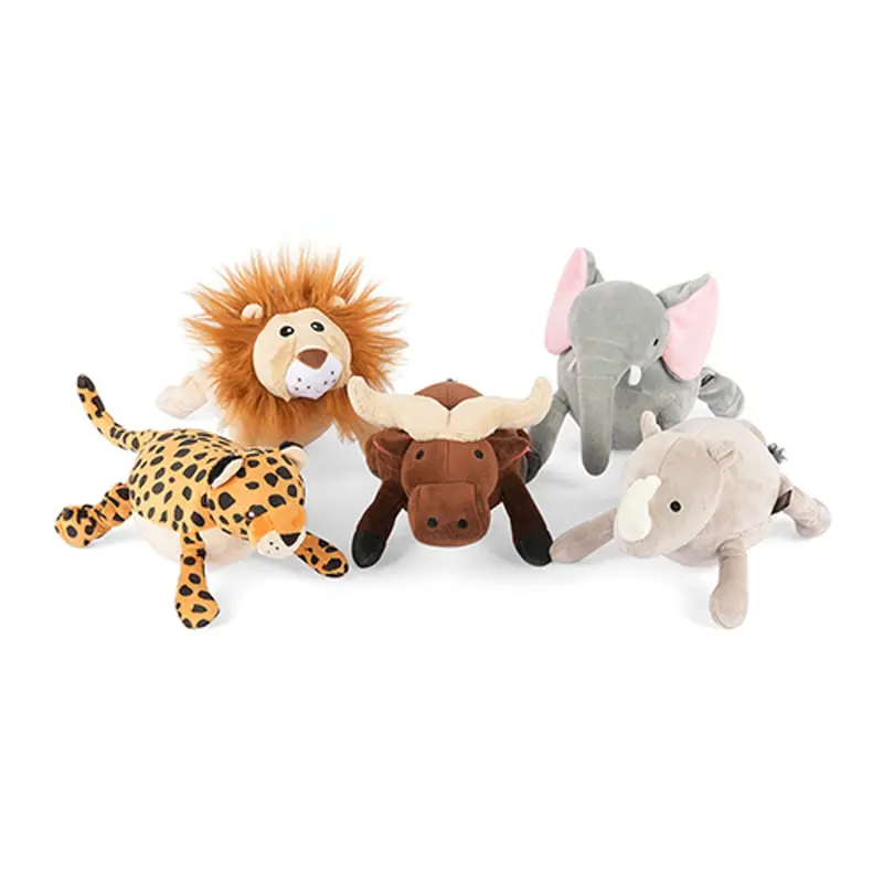 P.L.A.Y. Big Five of Africa Dog Toy Collection - 5 Piece Set
