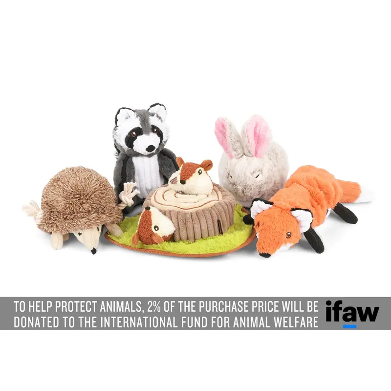 P.L.A.Y. Forest Friends Dog Toy Collection - 5 Piece Set