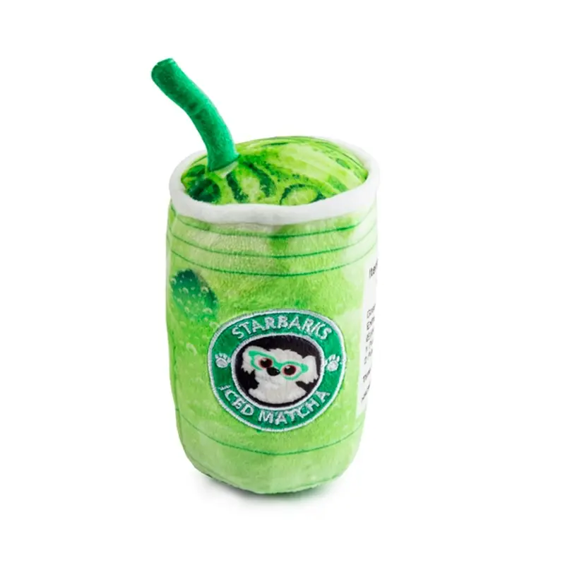 Haute Diggity Dog Starbarks Plush Dog Toy - Iced Matcha