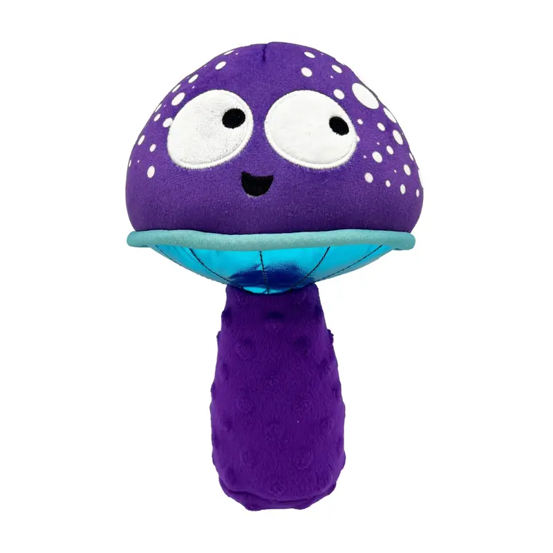 Huxley & Kent Power Plush Dog Toy - Mellow Mushroom