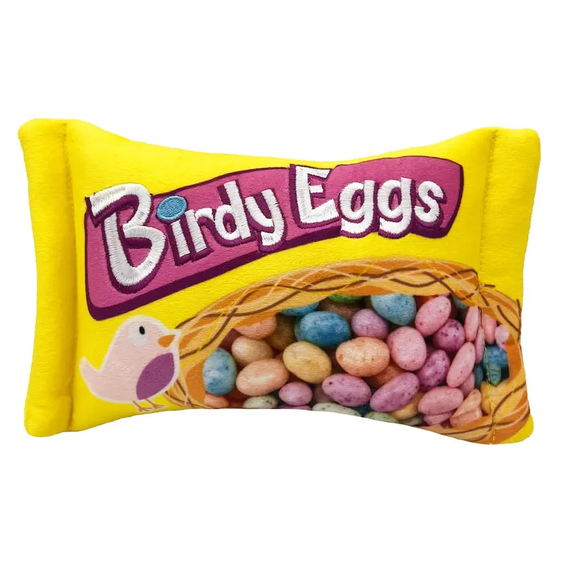 Lulubelles Easter Power Plush Dog Toy - Birdy Eggs