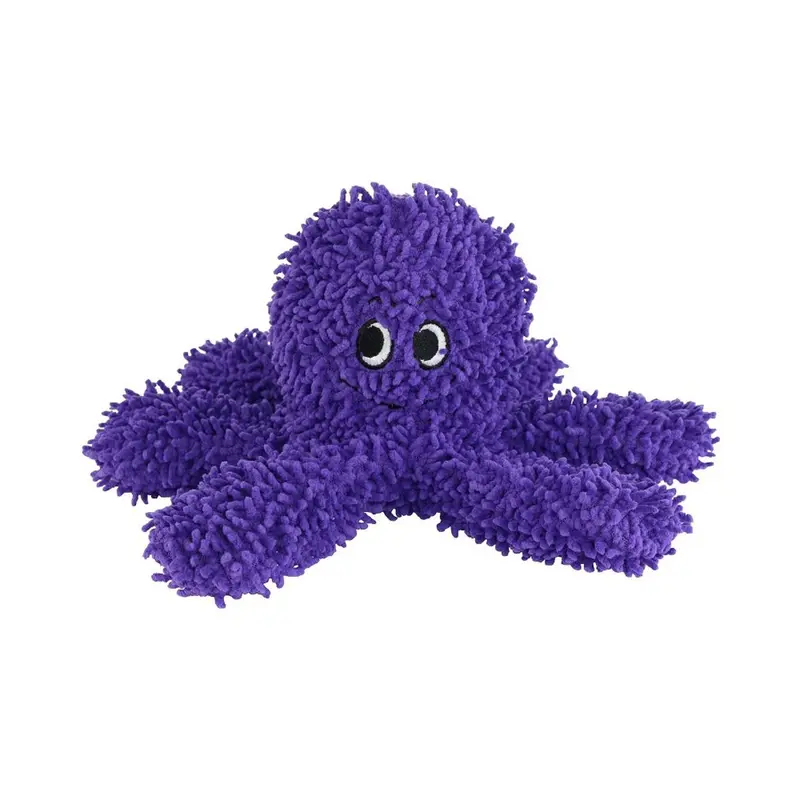 Mighty Ocean Microfiber Ball Dog Toy - Octopus Purple 