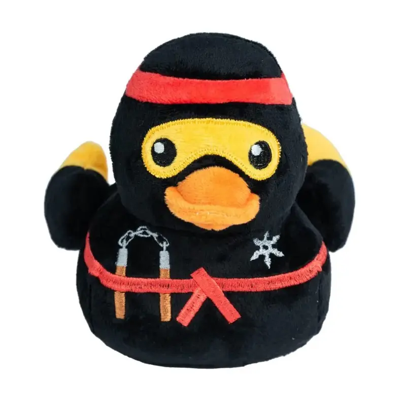 FuzzYard Duck Plush Dog Toy - Quackie Chan
