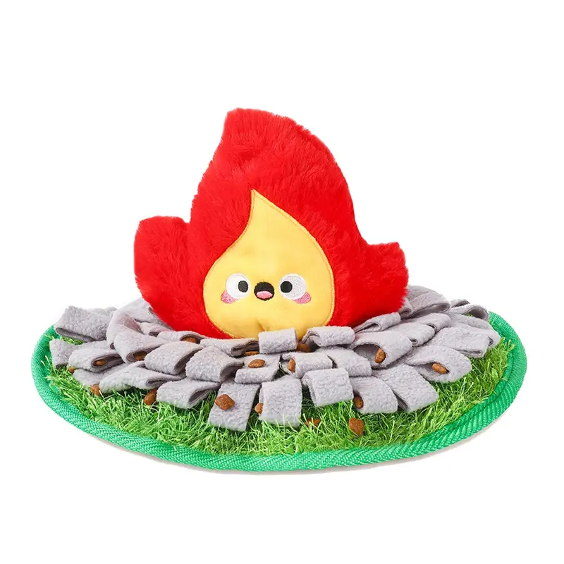 HugSmart Camping Pups Snuffle Mat Dog Toy - Campsite