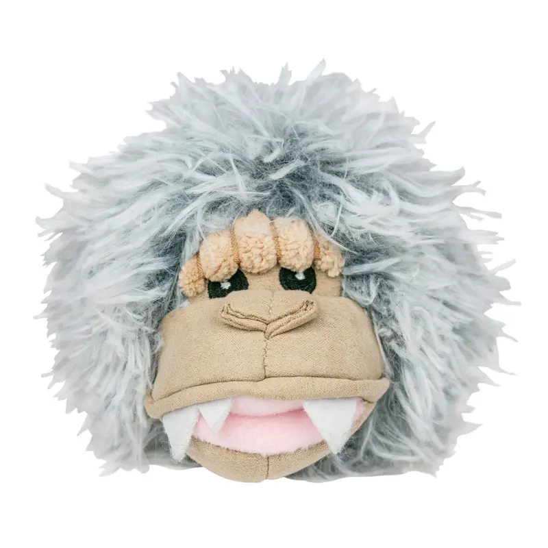 Tall Tails Head 2 in 1 Spiker Ball Dog Toy - Yeti