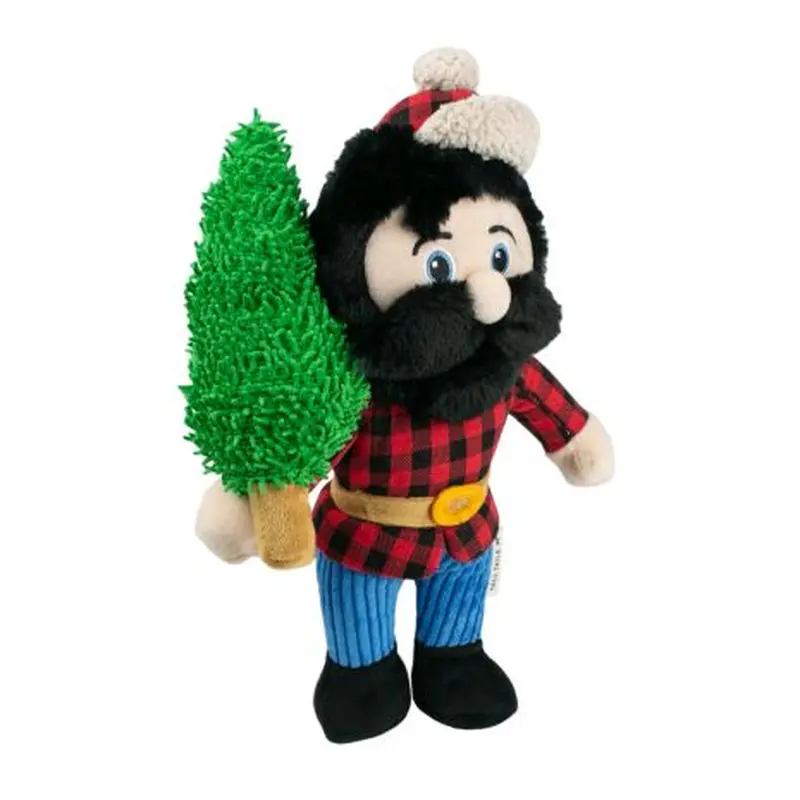 Tall Tails Plush Inner Rope Dog Toy - Paul Bunyan