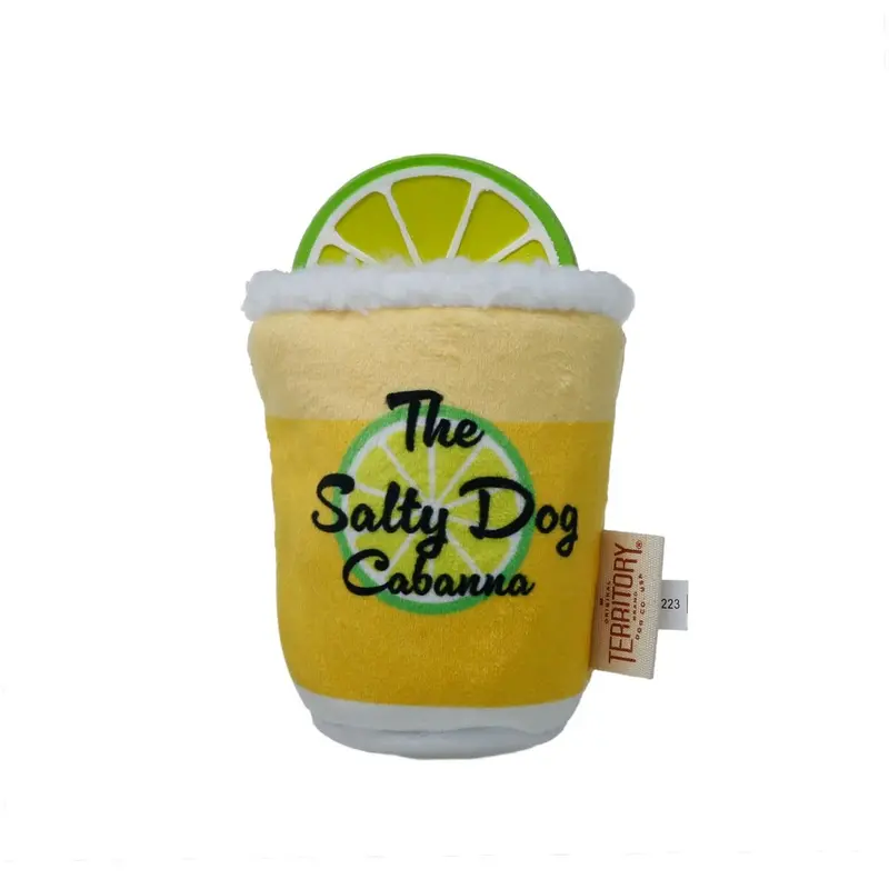 Territory Plush Interactive Drink Dog Toy - Margarita