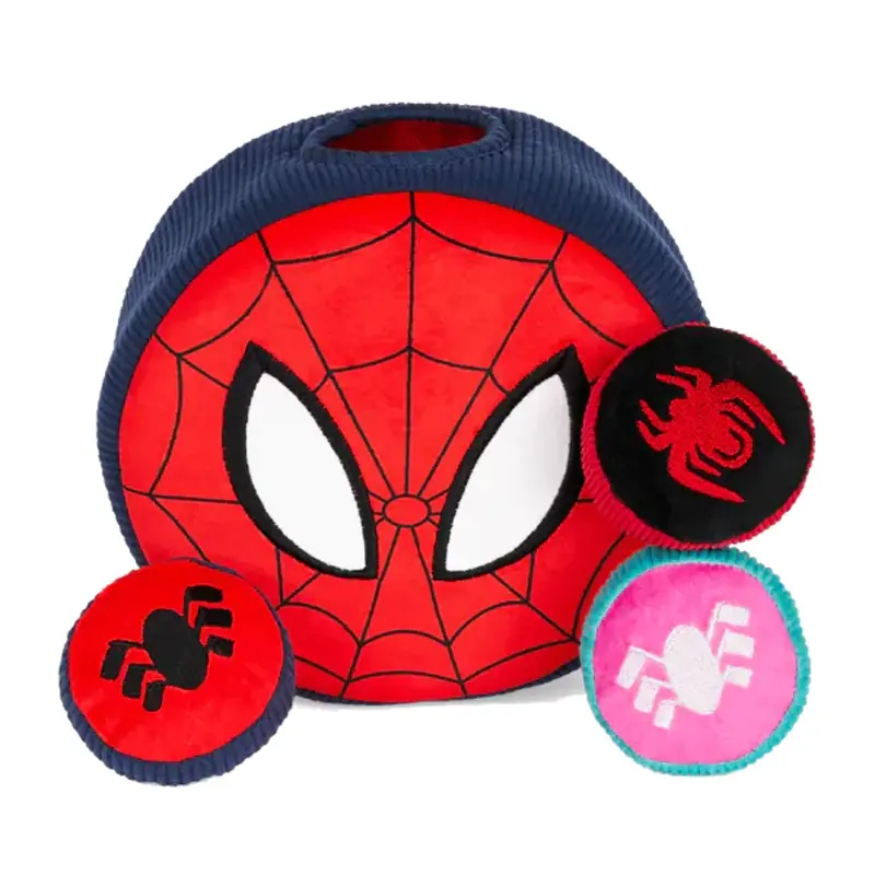 ZippyPaws Marvel Burrow Dog Toy - Spider-Man