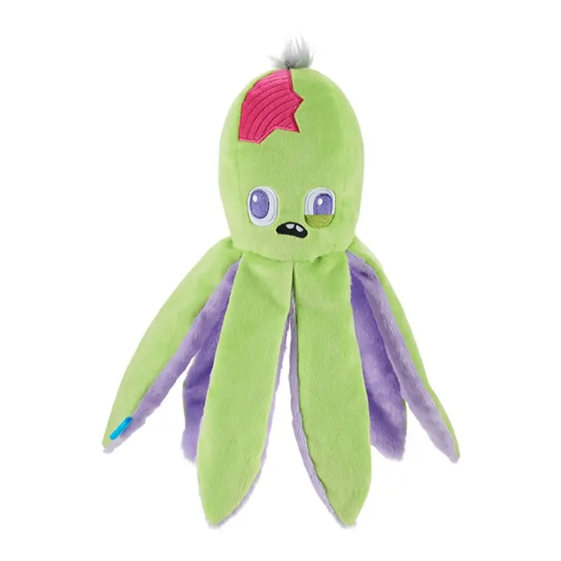 BARK Halloween Plush Dog Toy - Undead Ollie The Octopus