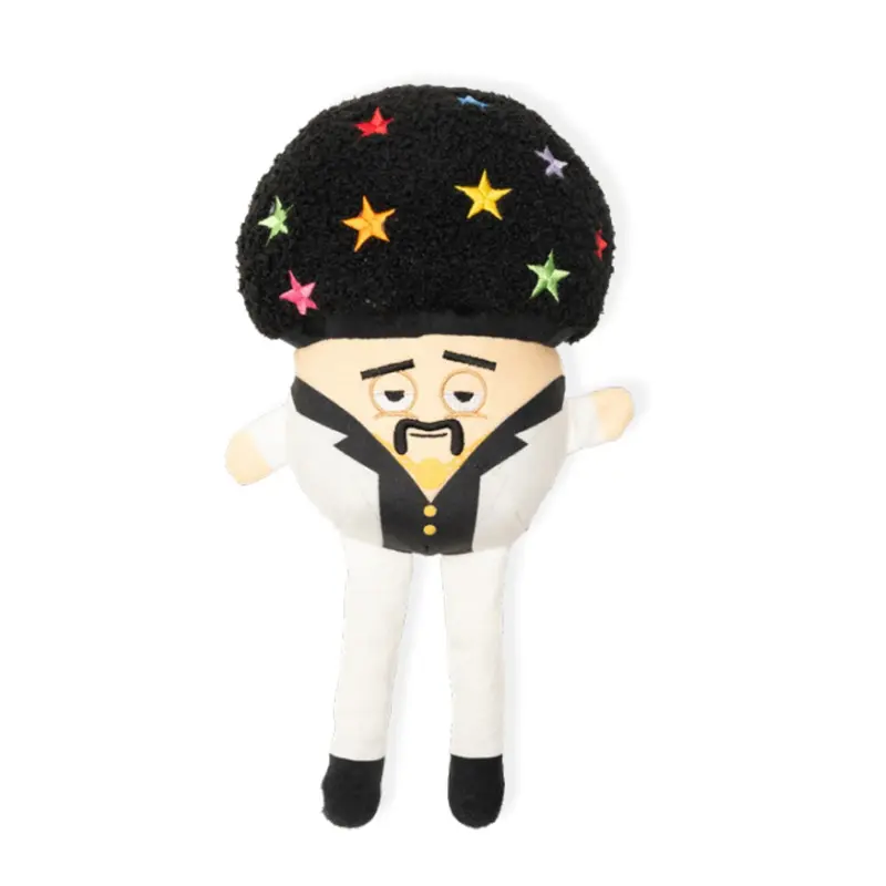 FuzzYard Mushroom Plush Dog Toy - Disco Randy