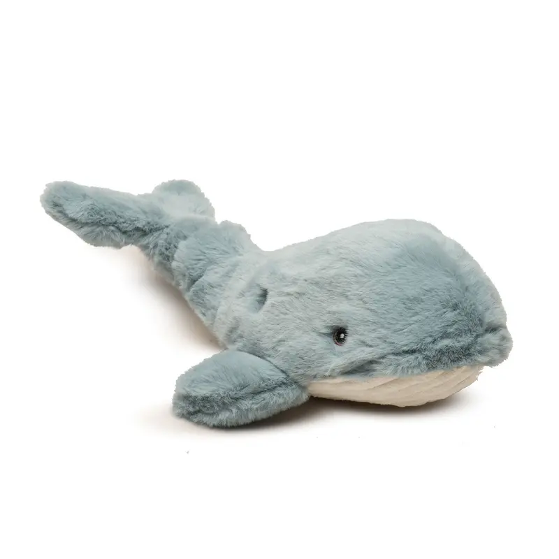 HuggleHounds Knotties Plush Dog Toy - Mobie the Whale