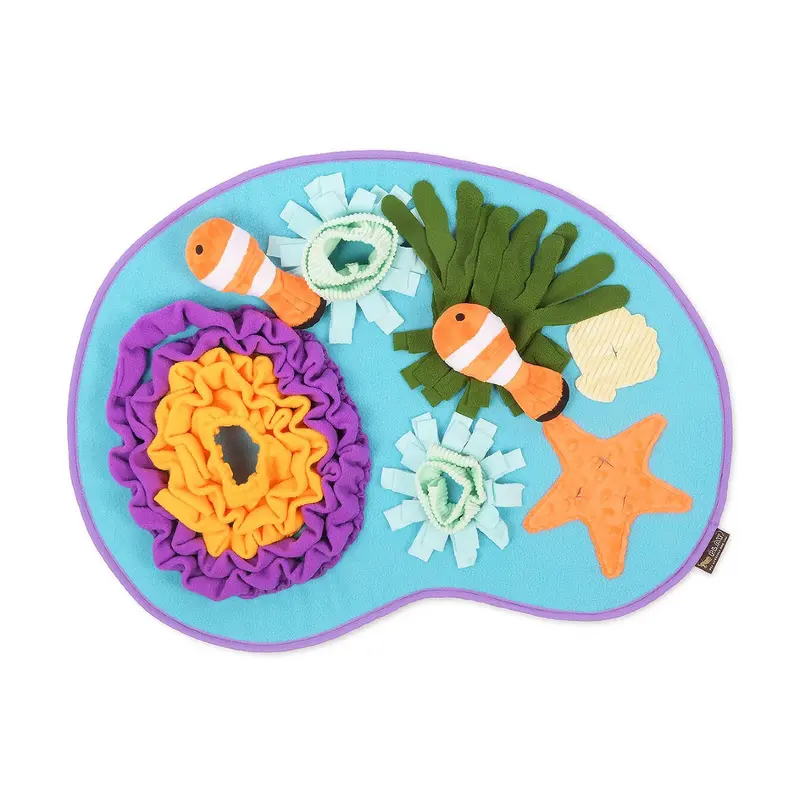 P.L.A.Y. Snuffle Mat Dog Toy - Coral Cove