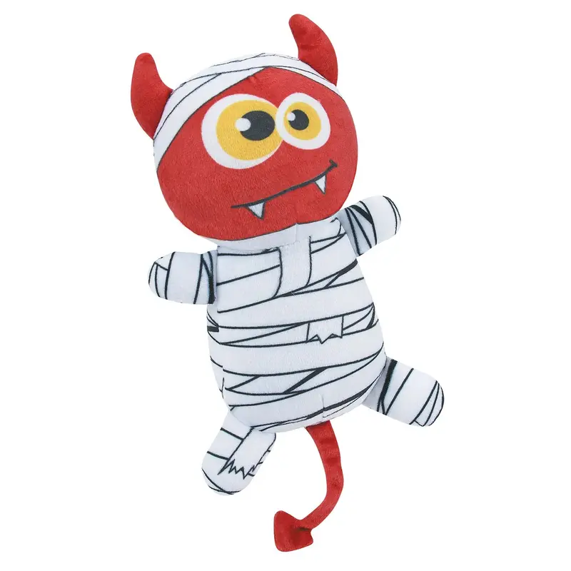 Grriggles Halloween Mummy Friends Dog Toy - Devil