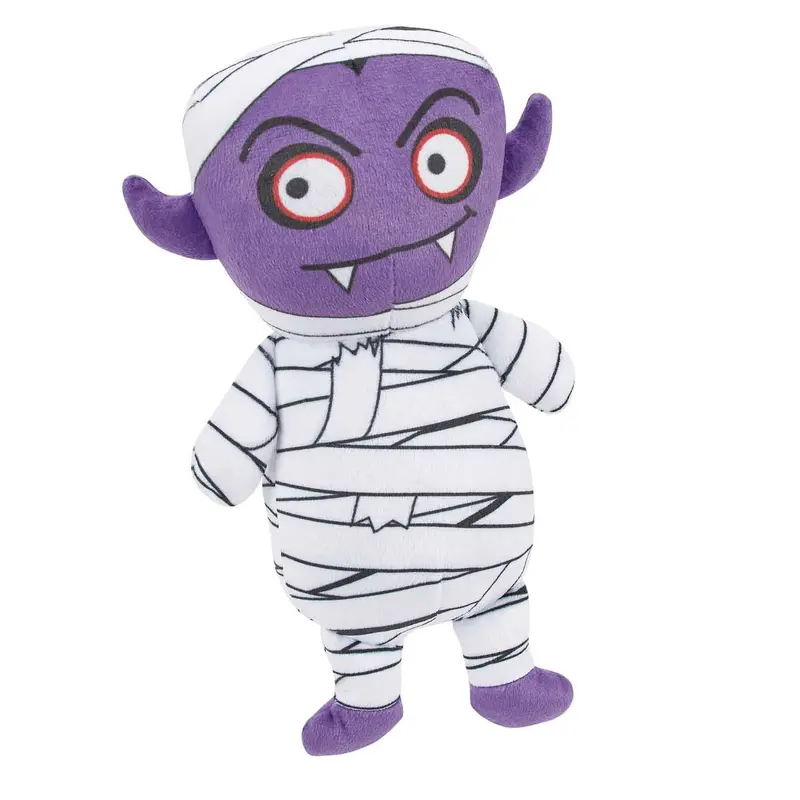Grriggles Halloween Mummy Friends Dog Toy - Vampire