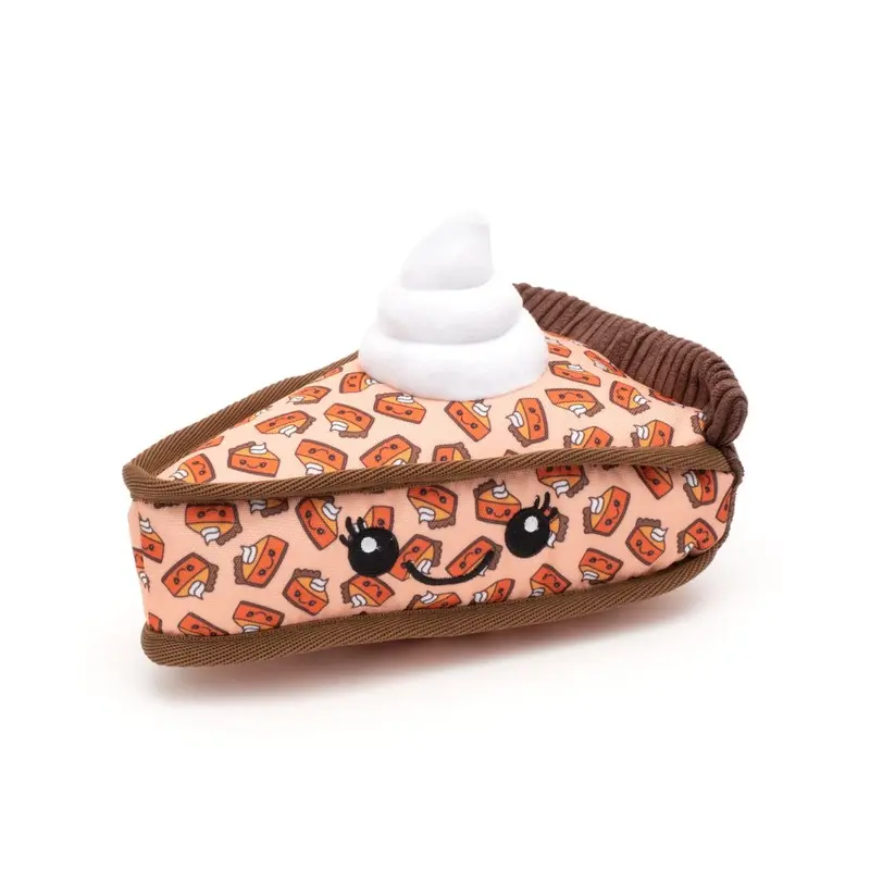Worthy Dog Food Bonded Mesh Dog Toy - Pumpkin Pie