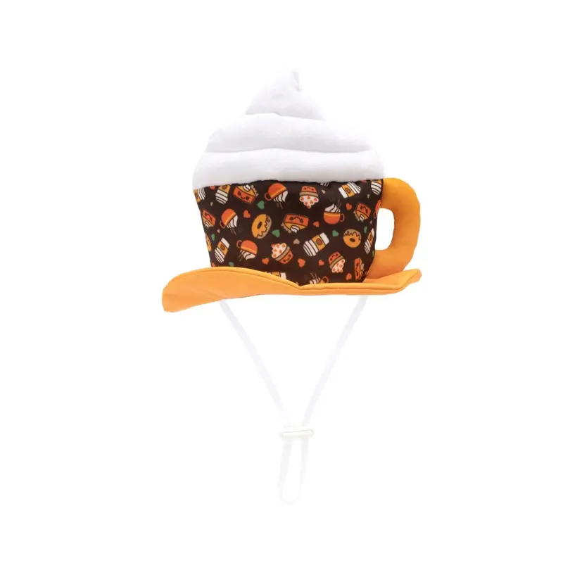 Worthy Dog Party Hat and Dog Toy - Pumpkin Spice