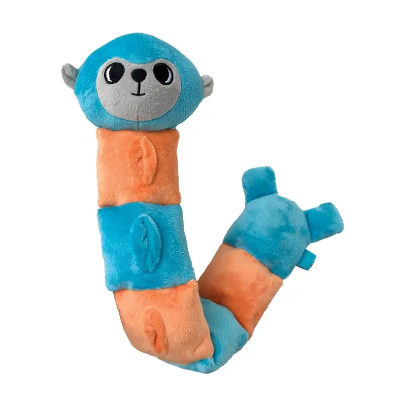 foufou Dog fouFIT Caterplushies Hide 'n Seek Dog Toy - Lemur