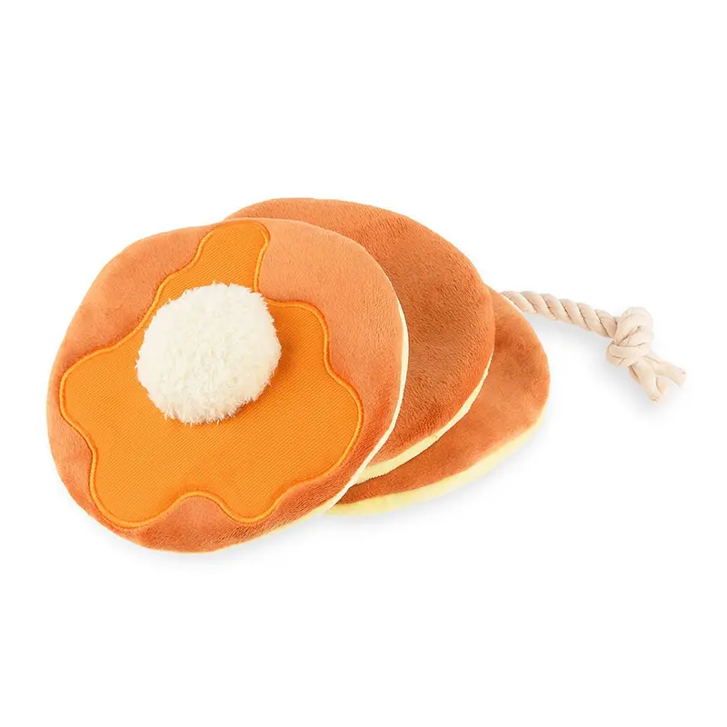 P.L.A.Y. IHOP Breakfast Dog Toy - Pancake Pup Stack
