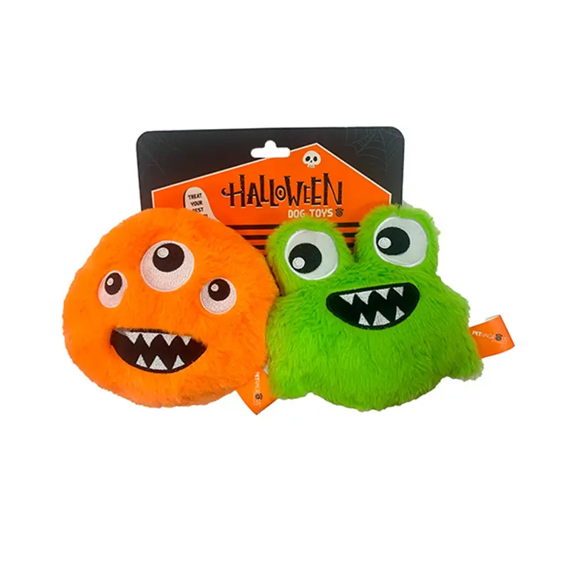 Petrageous Halloween Plush Dog Toys - Goonies 2 Pack
