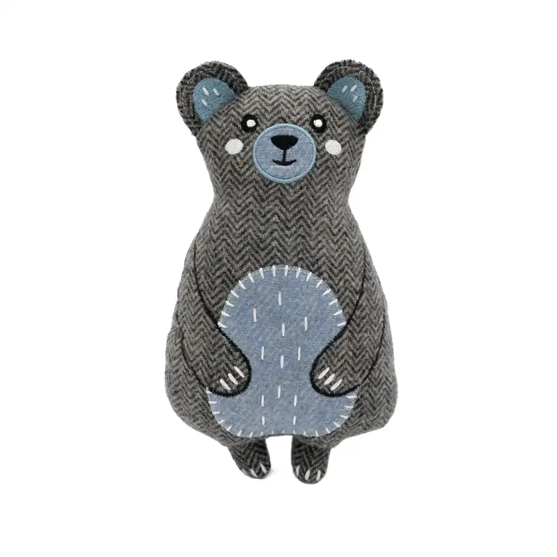 ZippyPaws ecoZippy Cotton Cuddler Dog Toy Bear