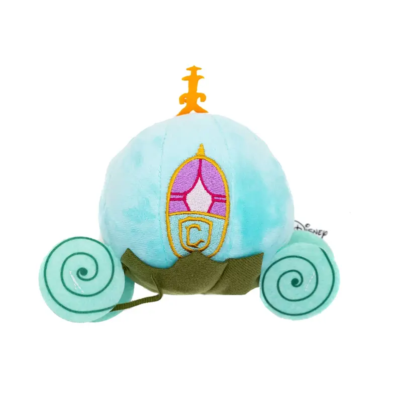 Buckle-Down Disney Cinderella Squeaky Dog Toy - Pumpkin Carriage Light Blue