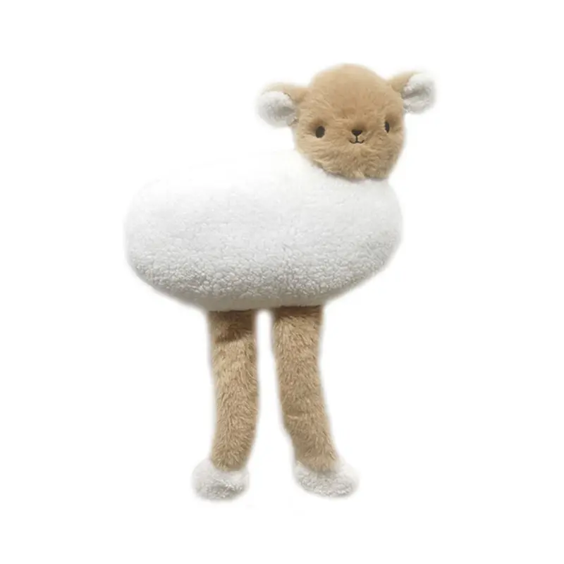 Petrageous Elongated Body Dog Toy - Athena the Lamb