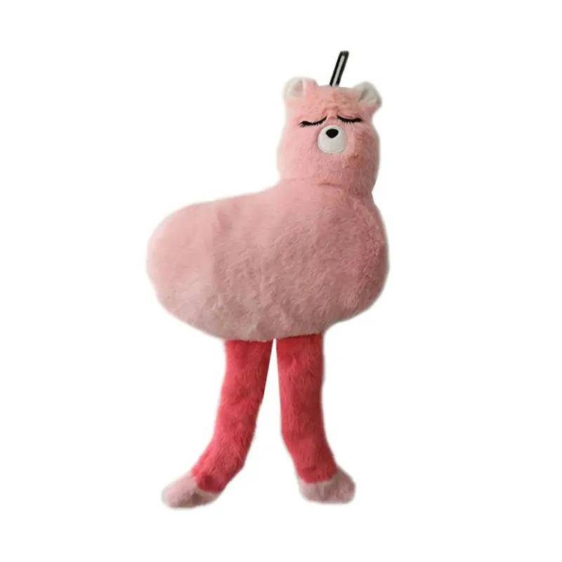 Petrageous Elongated Body Dog Toy - Lola the Pink Llama
