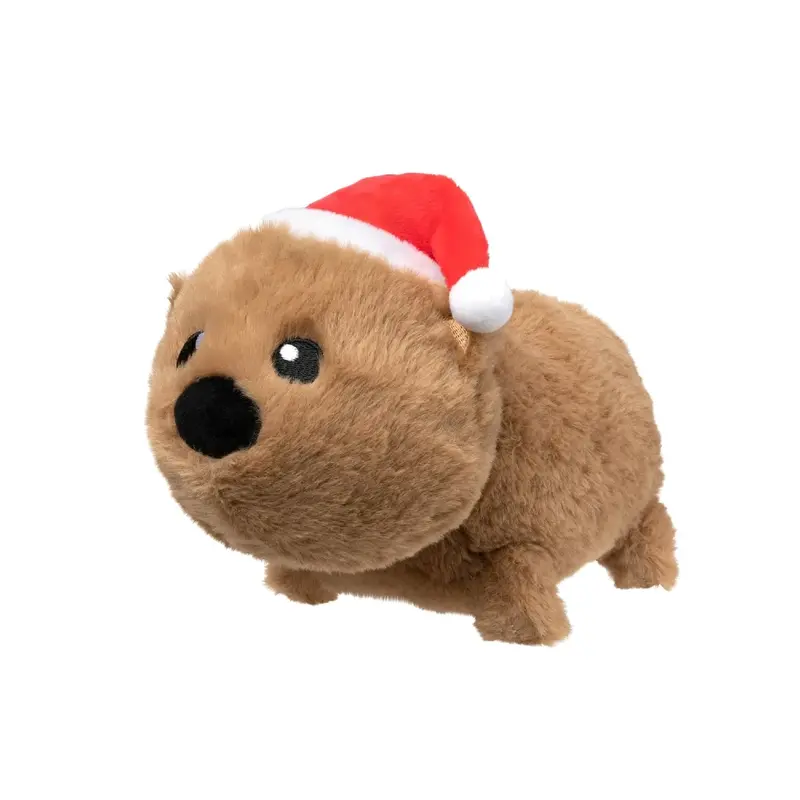 FuzzYard Holiday Dog Toy - Felix-Navidad the Wombat