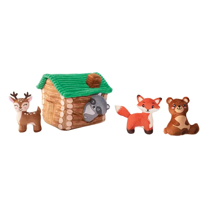 PetShop by Fringe Studio Hide & Seek Burrow Dog Toy - On Cabin Time