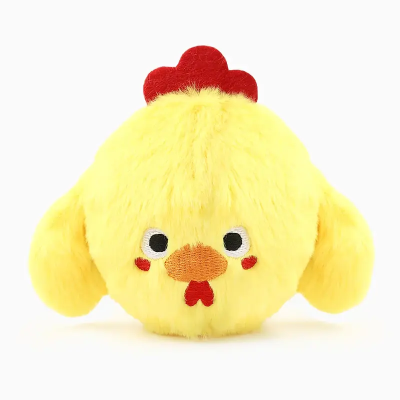 HugSmart Farm Friendz Spike Ball Dog Toy - Chick