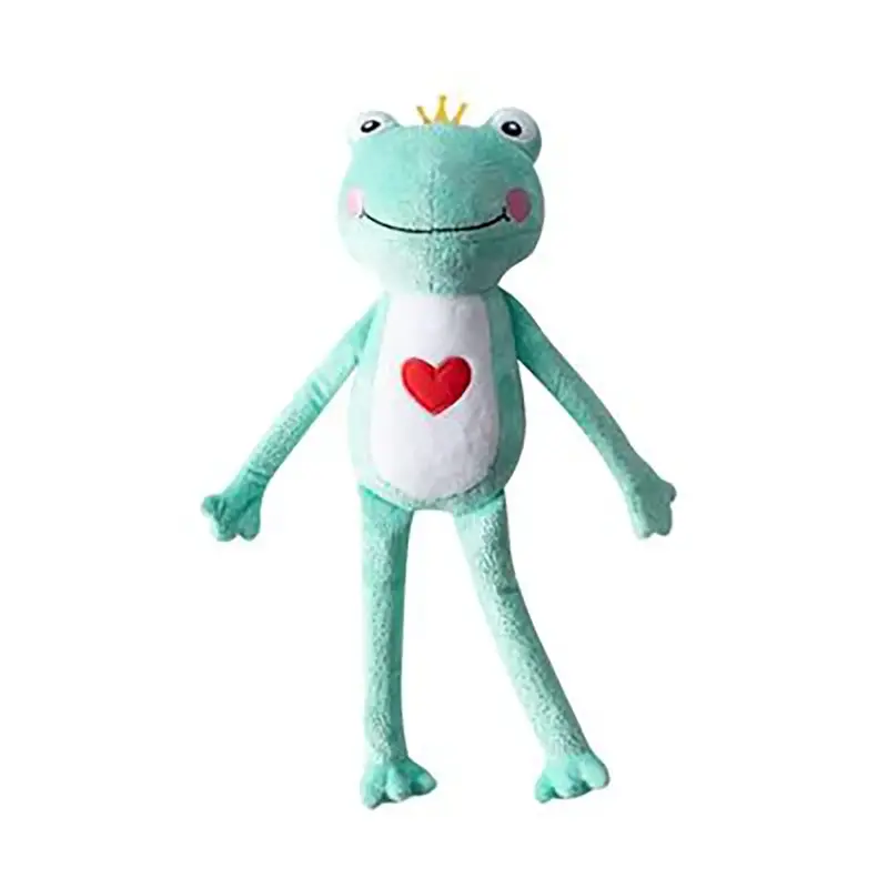 PetShop by Fringe Studio Valentine's Plush Dog Toy - Prince Charming Frog