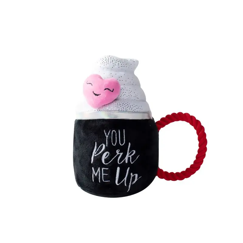 PetShop by Fringe Studio Valentine's Plush Dog Toy - You Perk Me Up