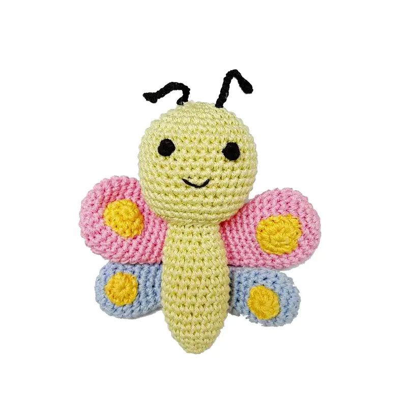 DOGO PAWer Crochet Dog Toy - Butterfly