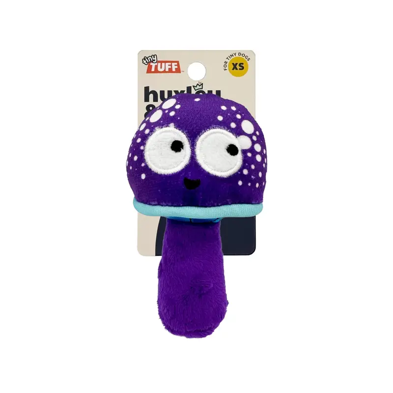 Huxley & Kent Tiny Tuffs Plush Dog Toy - Mellow Mushroom