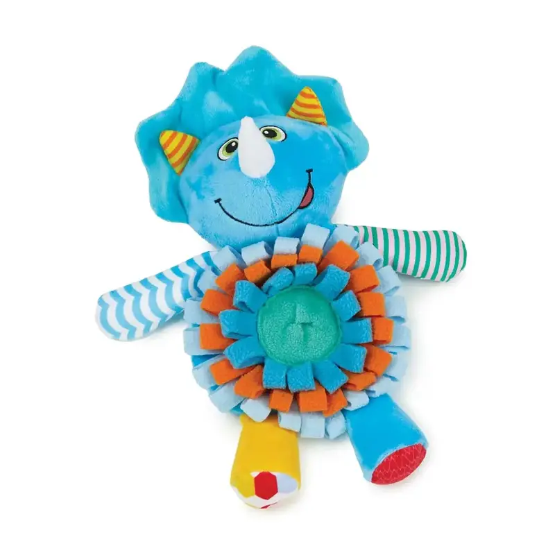 Zanies Sniffari Snuffle Mat Dog Toy - Dinosaur