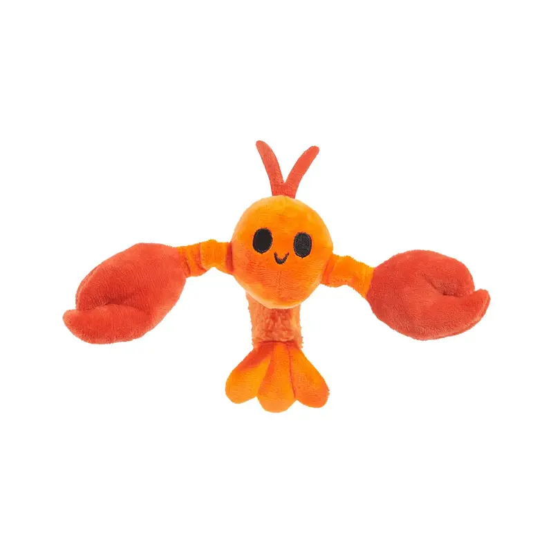 BARK Plush Dog Toy - Della Crawfish
