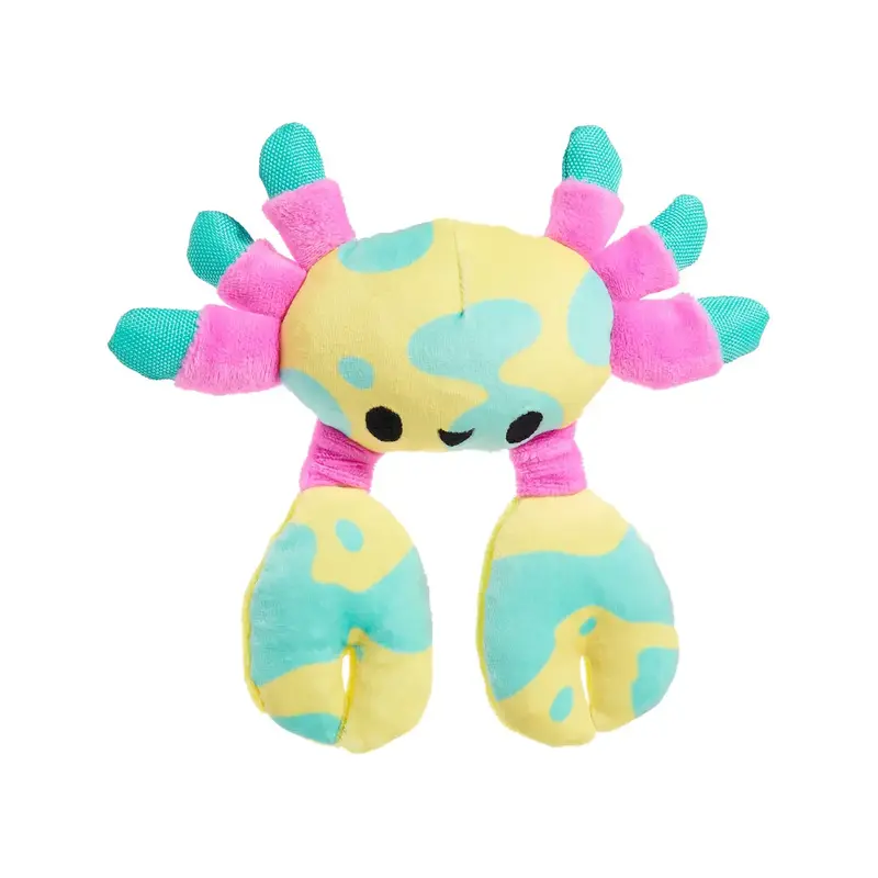 BARK Plush Dog Toy - Moe The Mosaic Crab
