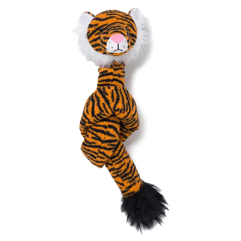 fabdog Twisties Dog Toy - Tiger
