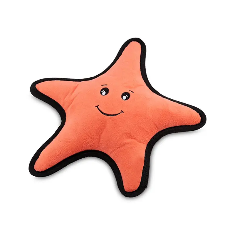 BECO Recycled Rough & Tough Dog Toy - Sindy the Starfish