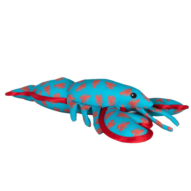 Worthy Dog Animal Bonded Mesh Dog Toy - Lobster