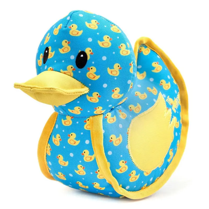Worthy Dog Animal Bonded Mesh Dog Toy - Rubber Duck